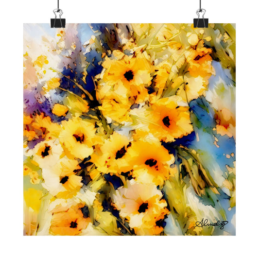 Wild Golden Garden fine art print
