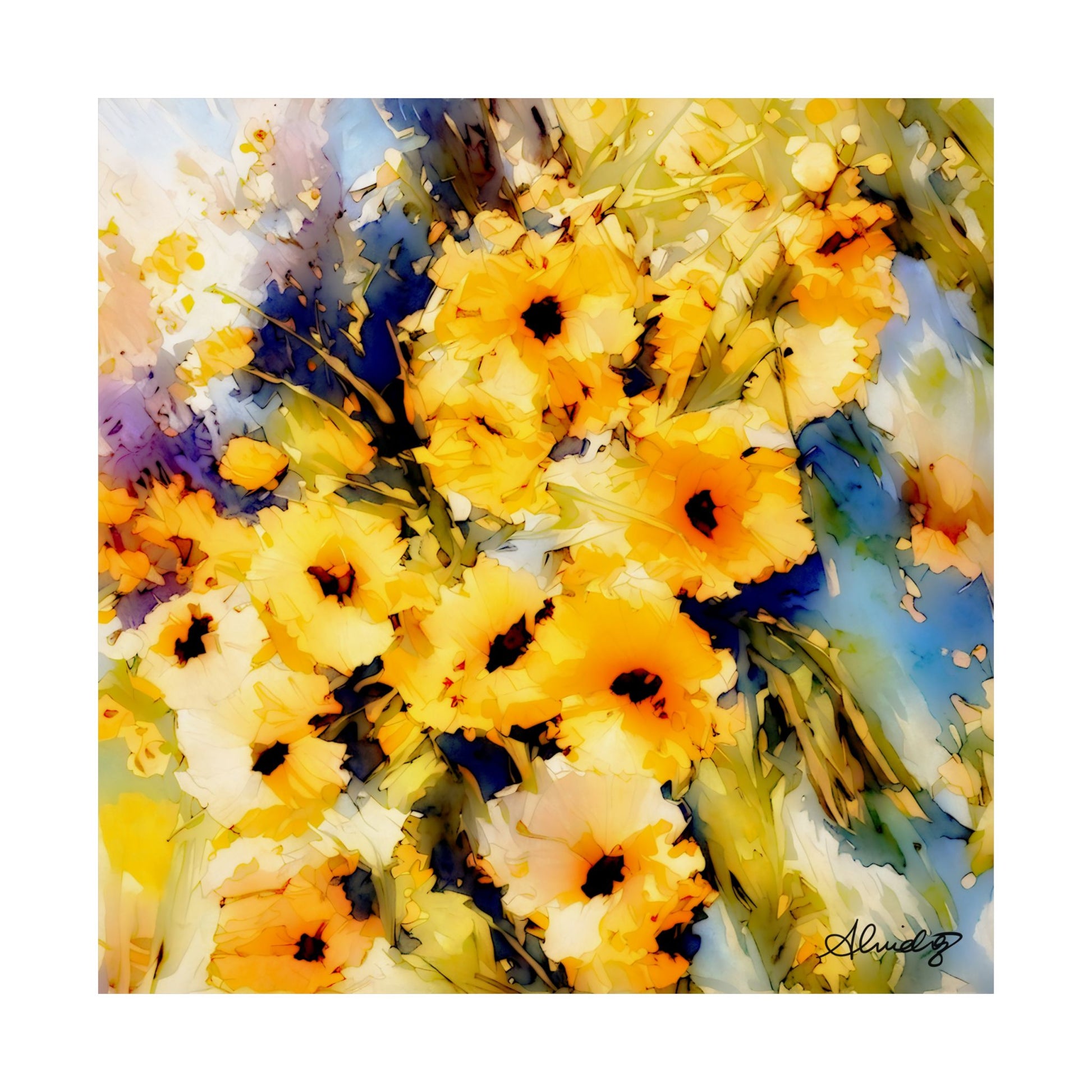Wild Golden Garden fine art print