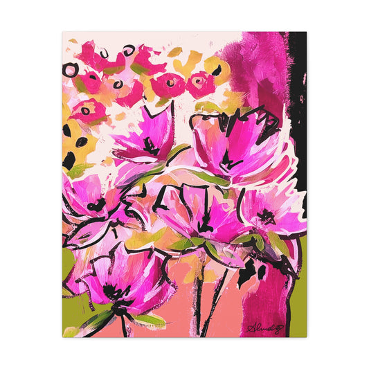 Pop of Pink Canvas Print
